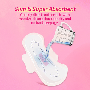 <span class=keywords><strong>Serviette</strong></span> <span class=keywords><strong>hygiénique</strong></span> ultra-fine en coton Red Secretary pour femmes, confortable, respirante, haute absorption, blocage de l'<span class=keywords><strong>eau</strong></span>, sans ailes - Product Image 3