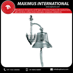 Campana moderna de latón para decoración del hogar elegante campana de escritorio para servicio para recepción de hotel/restaurante y servicio de personal Uso de aniversario - Product Image 5