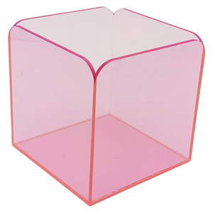 <b>Acrylic</b> <b>Storage</b> Box Extra Large Transparent Cosmetic Organizer Modern Plastic Makeup Display Case 20-35L Eco Friendly - Product Image 2