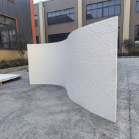 Panneau en pierre flexible 3D écologique, léger et souple, pour l'extérieur des maisons préfabriquées