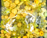 JC 16mm-25mm 500g/tas rantai ponsel pembuatan perhiasan kecantikan liontin fantasi manik akrilik plastik grosir
