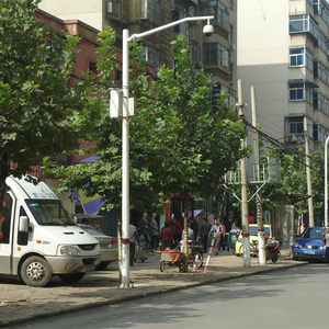 Mạ kẽm điện ánh sáng đường phố cực <span class=keywords><strong>cantilever</strong></span> cực - Product Image 2