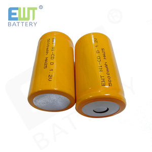 <span class=keywords><strong>Batteria</strong></span> Ni-CD Formato <span class=keywords><strong>D</strong></span> 1.2V 5000mAh con Confezionamento Termoretraibile - Product Image 4