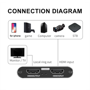 Tarjeta de Captura de Video HD-MI 1080P HD para PC PS4, Transmisión en Vivo con USB 3.0, Compatible con Win/Mac/Linux, Graba en Formato JPEG/AVI/WAV - Product Image 4