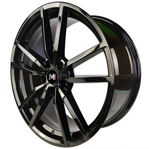 17 18 19인치 알루미늄 합금 휠 캐스팅 5x112 5스포크 신형 골프 R 프레토리아 스타일 글로스 블랙 차량 부품 자동차 부품 - Product Image 2