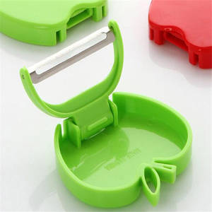 Éplucheur de pommes, éplucheur de pommes pliable, éplucheur de fruits, vente en gros, impression de logo disponible. - Product Image 1
