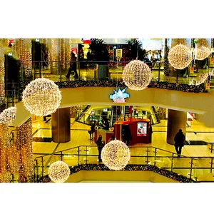 Wholesale Christmas Lighting Hanging LED Round Ball Light for outdoor for Decoration