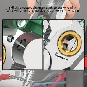 2025 Hot Selling 7 in 1 Elektrischer Tests tift Abisolierzange Elektriker Test Bleistift Abisolierzange Elektriker zange - Product Image 6