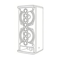 Altavoz de Columna de Madera de 5.5 Pulgadas para Salas de Conferencias, Salones de Banquetes de Hoteles, Sistemas de Sonido para Interiores, Escuelas, Auditorios Gubernamentales