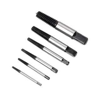 12-Piece <b>Screw</b> Extractor <b>Set</b> With Reverse Thread Tap And Drill Bits For Damaged Bolt Removal Imperial Inch Size Blue Box - Product Image 2