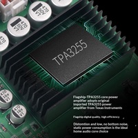 Amplificateur de puissance pour subwoofer BRZHIFI X1, amplificateur audio HiFi numérique, amplificateur de haut-parleurs connectable aux haut-parleurs de plafond