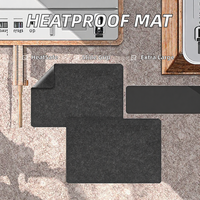 Tapis de protection en feutre et silicone antidérapant, résistant à la chaleur et anti-rayures pour table à manger, table basse et cuisine – Vente en gros