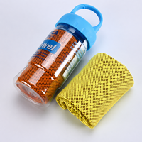 Serviettes de sport instantanées rafraîchissantes, antibactériennes, écologiques, tissées, couleur unie, avec logo personnalisé, multi-usages, pour activités sportives en extérieur