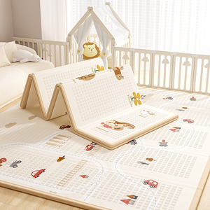 Alfombra de juego impermeable, ecológica, <span class=keywords><strong>no</strong></span> tóxica para bebés, alfombra de gateo para niños, alfombra infantil de doble cara, alfombra de espuma suave, juguete educativo. - Product Image 3