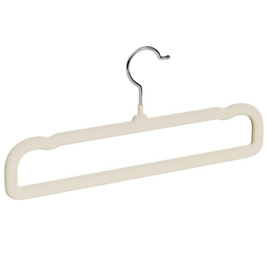 Flocked Trouser Rack Rectangle Non-Slip Mark-Free Space Saving Home Wardrobe Clothes Storage Organizer Durable - Product Image 3