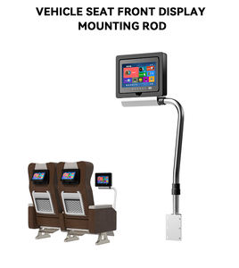 La première rangée d'affichage de divertissement de siège de voiture de tourisme est installée tube d'accoudoir - Product Image 4