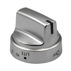 Juego de 5 Perillas de Repuesto para Estufa de Gas de Acero Inoxidable Ge, WB03X24818, Duraderas y Desmontables - Product Image 4