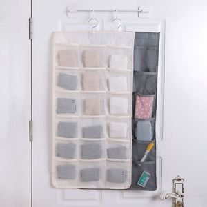 Organisateur de rangement suspendu pliable multifonctionnel transparent pour chaussettes, soutiens-gorge et sous-vêtements - Product Image 3
