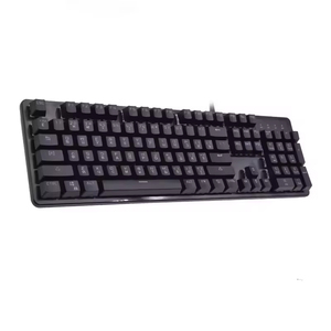 Latest Popular Black Injection Moulded Mechanical Gaming RGB Backlit Programmable USB <b>Wired</b> <b>Keyboard</b> - Product Image 1