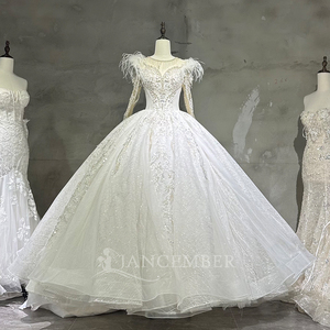 Robes de Luxe pour Femmes Wx101 – Robes de Mariée, de Gala, de Princesse, de Soirée, et de Bal sur Mesure – Jancember - Product Image 6