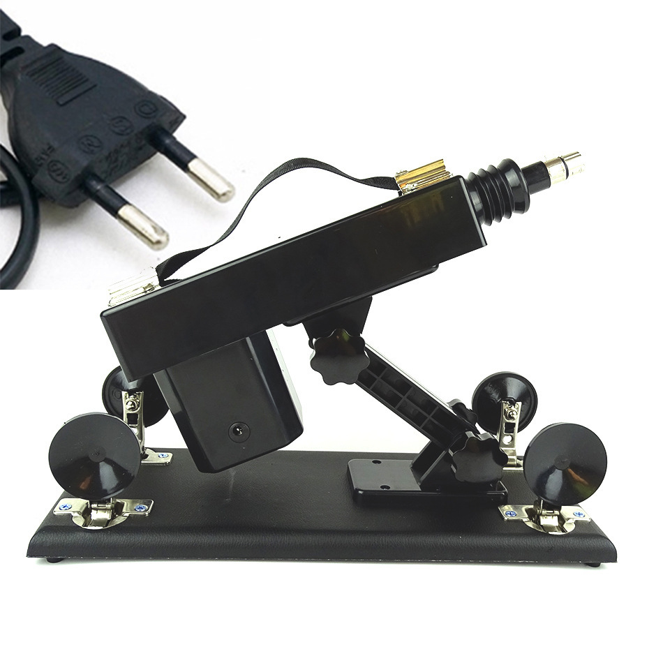 Black European standard plug
