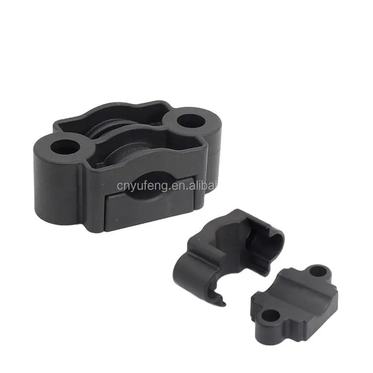 CHYF High Voltage K13-25 PVC Wire Mounting Clips Plastic Cable Clamps For HV Switchgear