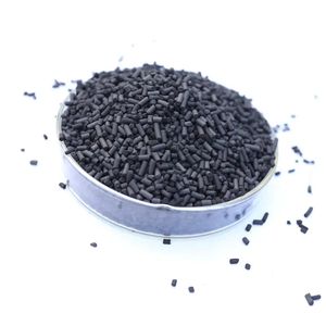 Haute performance granulée professionnelle de charbon actif de la catégorie 4mm pour les produits chimiques de papier et les additifs de pétrole - Product Image 1