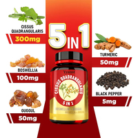 Capsules de Cissus Quadrangularis en marque propre, soutien à la santé des articulations, soutien à la gestion du corps, renforcement de l'immunité