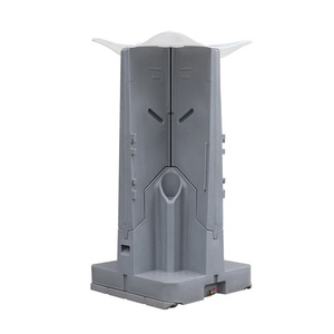 Toilettes portables modernes en plastique HDPE pour usage public avec salle de bain mobile - Product Image 2