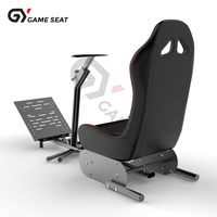 GY041 Pédales de siège de simulateur de voiture Pédale de vitesse de direction simulée Jeu de course Cockpit SIM Racing