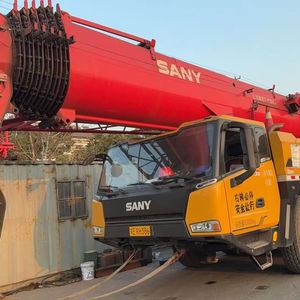 Grue à camion SANY 100t d'occasion, équipement de construction hydraulique avec moteur et boîte de vitesses en bon état - Product Image 1