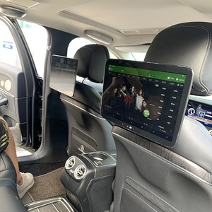 จอแสดงผลแอนดรอยด์ติดพนักพิงศีรษะด้านหลังรถยนต์สำหรับ Benz E300L V213 S205 X253 V205 V260 GLS450 W223 เครื่องเล่นวิดีโอแบบเสียบปลั๊ก - Product Image 3