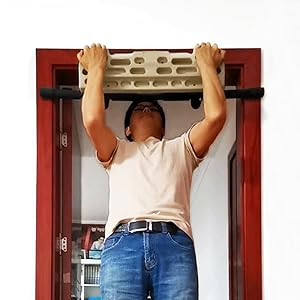 वेडशो स्पोर्ट हैंगबोर्ड रॉक क्लाइम्बिंग प्रशिक्षण के लिए दरवाजे के किनारे और ढलान के साथ रॉक क्लाइम्बिंग प्रशिक्षण के लिए - Product Image 6