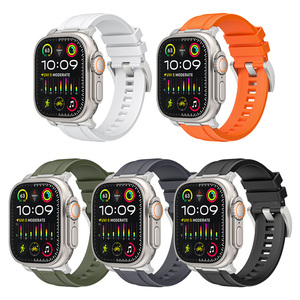Correas de Reloj de Goma Pilot Strap para Calvin Klein, Garmin Fenix 7x Pro Sapphire Solar, <span class=keywords><strong>Tag</strong></span> <span class=keywords><strong>Heuer</strong></span> Formula 1 - Product Image 6