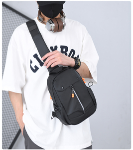 Bolso Bandolera Unisex Impermeable, Bolso de Pecho para Hombre con Correa Desmontable, Bolso Cruzado Impermeable para Ciclismo al Aire Libre - Product Image 6