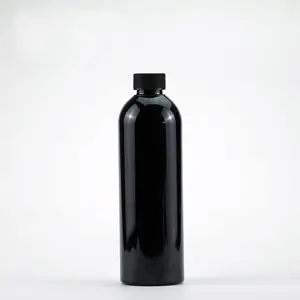 圆形黑色透明塑料螺帽覆盖喷雾瓶