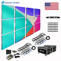 Écran LED complet 4x3m P2.6P3.91, panneau mural vidéo LED 500x500mm, écran LED de fond de scène intérieur et extérieur