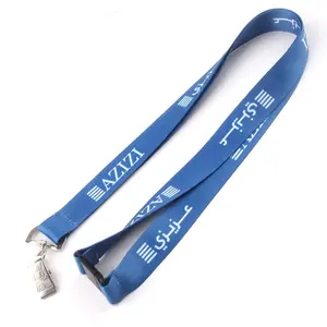 Business card holder badge neck lanyard with custom logo