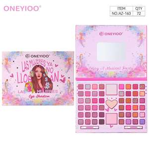 Paleta de Sombras de Ojos ONEYIOO de 51 Colores Maquillaje de Escenario <span class=keywords><strong>Karol</strong></span> <span class=keywords><strong>G</strong></span> al Por Mayor Impermeable de Fábrica Regalo para Estudiantes y Niños - Product Image 6