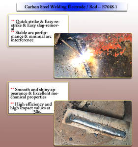 Électrode de soudage E6011 E6013 E7018 en acier doux allié, faible teneur en hydrogène, emballage personnalisé 5 kg - Product Image 3