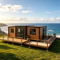 Maison modulaire personnalisée extensible préfabriquée pour usage résidentiel