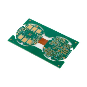 יצרן PCB גמיש-קשיח שרף אורגני למינציה בציפוי נחושת ENIG 1oz-3oz fpcb