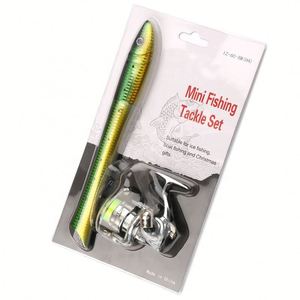Hot Sale <strong>Fish</strong> <strong>Pen</strong> Glass Fiber Spinning Fishing <strong>Rod</strong> Fishing Pole with Fishing Reel Freshwater - Product Image 3