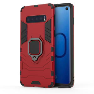 Venta al por mayor TPU PC Ring Holder Kickstand Funda para teléfono móvil para Samsung Note 9 <span class=keywords><strong>10</strong></span> <span class=keywords><strong>Plus</strong></span> A14 A34 A51 A71 A90 Ring holder case - Product Image 1