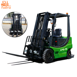 Montacargas Eléctrico de 1 Tonelada, Económico, de Cuatro Ruedas, con Asiento y Conducción, Fabricado en China - Product Image 4