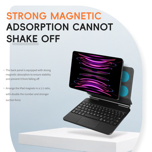 Clavier Magique pour iPad Air 4ème/5ème Génération Clavier Flottant Magnétique pour Bluetooth Pavé Tactile 11 Pouces Laudtec - Product Image 4