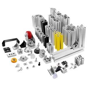 Tubo di alluminio 4040 Standard nazionale attrezzature industriali profilo in alluminio Rack 40*40 alluminio profilo 2.0 spessore - Product Image 3