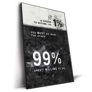 Affiche sur toile inspirante <span class=keywords><strong>de</strong></span> style Art déco, décoration murale personnalisée avec messages encourageants, prix promotionnel - Product Image 2