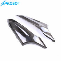 Accessoires en fibre de carbone pour moto AKOSO, carénage latéral du réservoir de carburant avant pour Yamaha Tmax 530 Tmax560 2017-2024