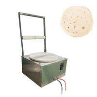 Machine à pâte électrique pour pizza, roti, tortilla, lavash, pâtes et croissants, idéale pour les restaurants